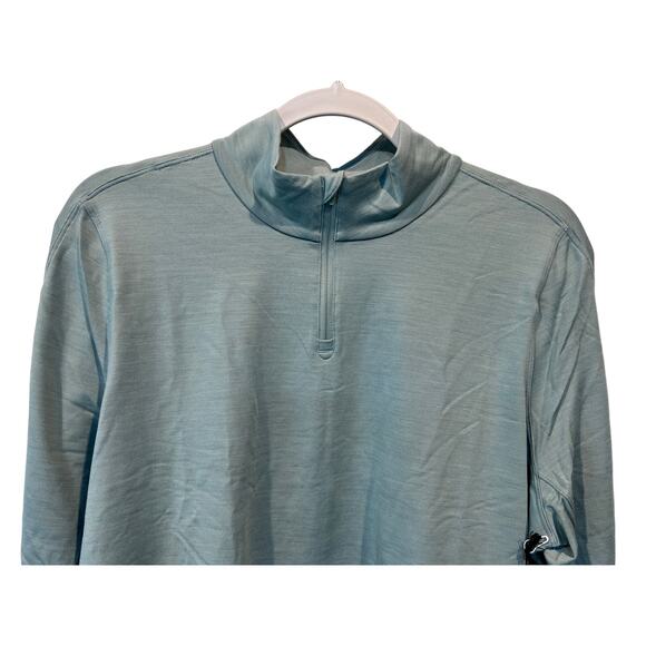 Allbirds Top Wmns XSmall Quarter Zip Pullover Sweatshirt Mid Layer Run Green NEW - Picture 4 of 13